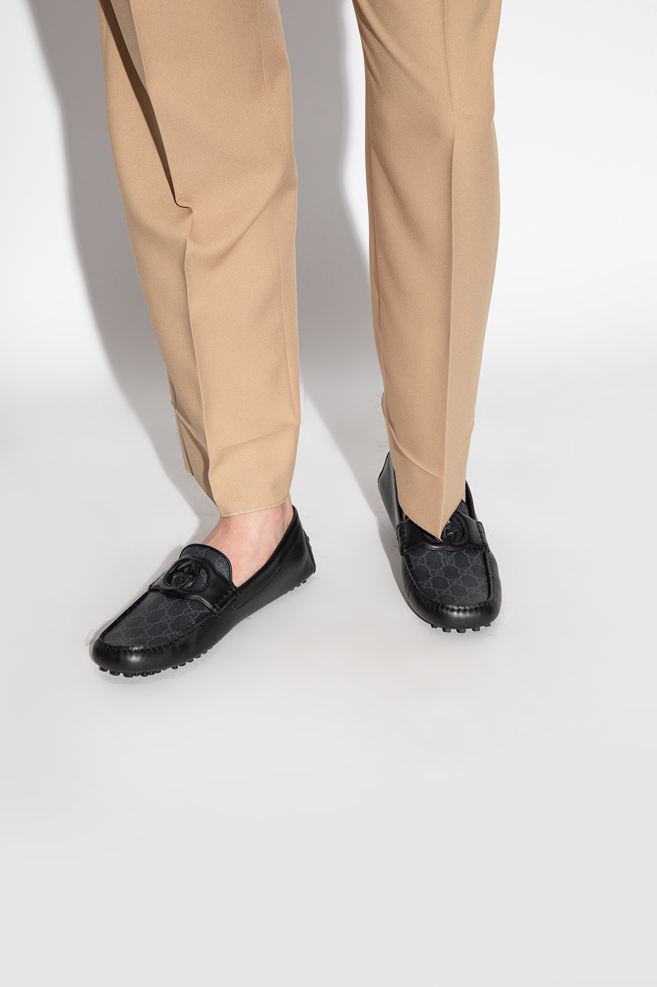 Gucci Monogrammed moccasins | Men's Shoes | Vitkac